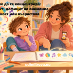 Детето не се концентрира и не внимава? Хиперактивно дете ли е, има ли ADHD, сензорна трудност или е възрастово? Признаци и кога да потърсите специалист.